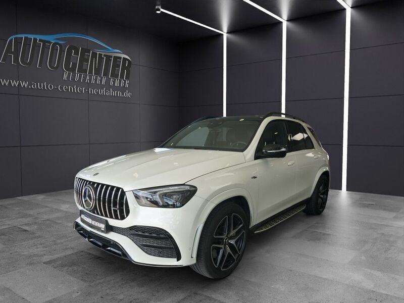 Diamantweiss metalliclack Gebraucht 2021 Mercedes GLE53 AMG AMG SUV | 74.980 € (Fairer Preis) - Bild 1/4