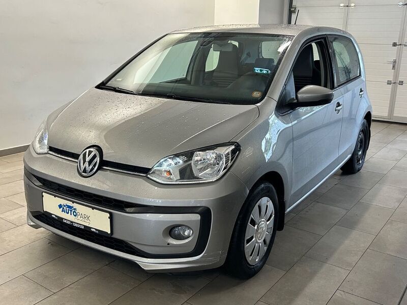 Silber Gebraucht 2019 VW up! move up! Kleinwagen | 4.980 € (Fairer Preis) - Bild 1/4