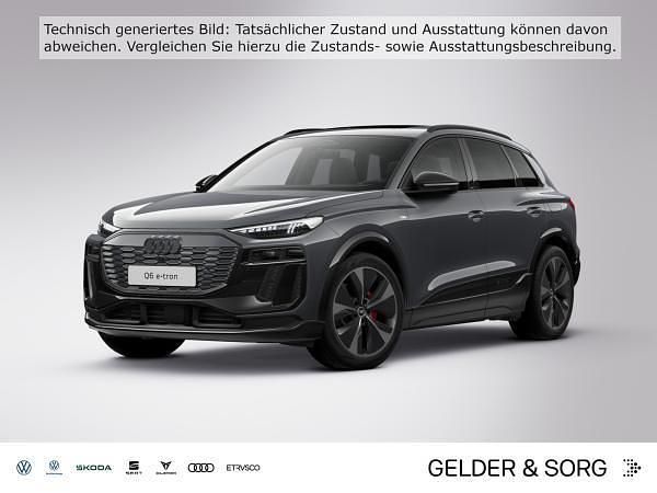 Grau (magnetgrau) Gebraucht 2025 Audi Q6 e-tron S-Line SUV | 74.981 € (Fairer Preis) - Bild 1/4