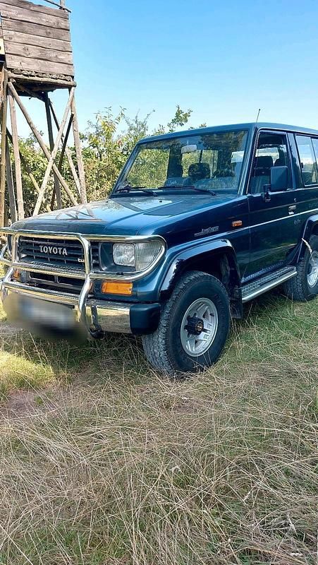 Blau Gebraucht 1991 Toyota Land Cruiser SUV | 23.999 € - Bild 1/4