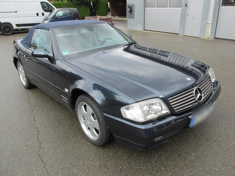 Gebraucht Mercedes SL320 224 PS (164 kW) 1999 Blau Cabrio