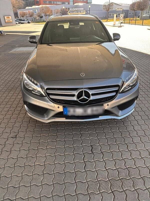 Grau Gebraucht 2018 Mercedes C400 AMG Kombi | 17.499 € (Superpreis) - Bild 1/4