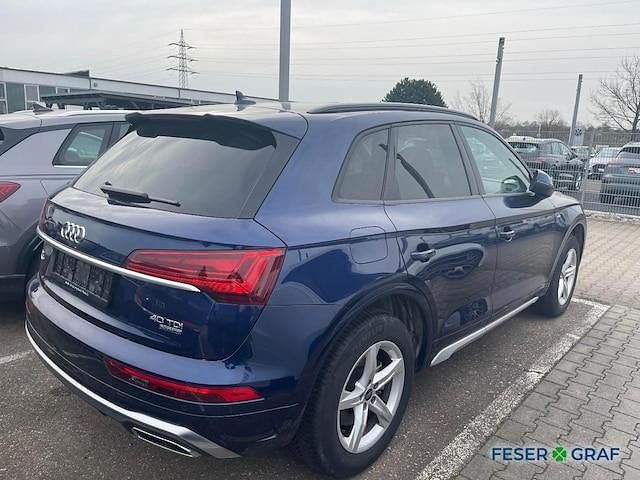 Gebraucht Audi Q5 S-Line 204 PS (150 kW) 2024 Navarrablau metallic SUV