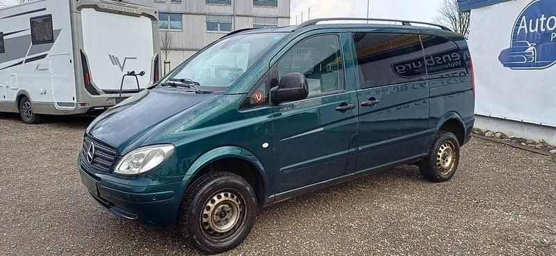 Grün Gebraucht 2008 Mercedes Vito Van / Kleinbus | 4.990 € - Bild 1/4