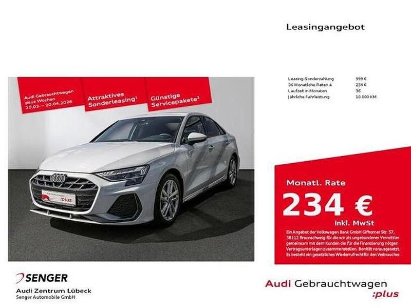Gebraucht Audi A3 S-Line 116 PS (85 kW) 2024 Gletscherweiß metallic Limousine