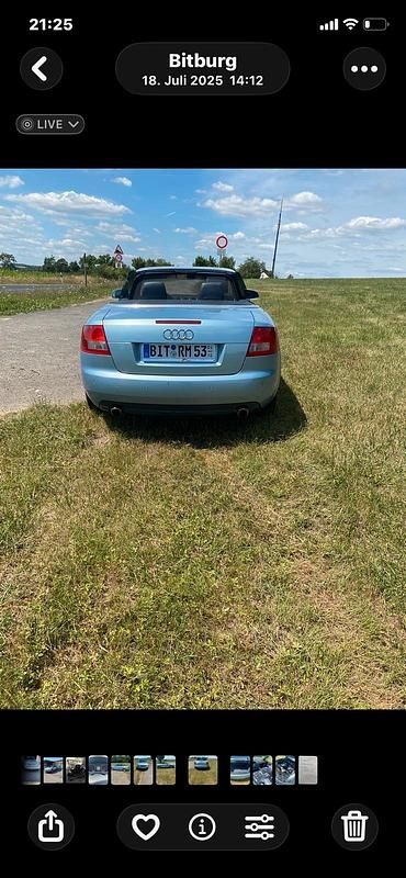 Gebraucht Audi A5 170 PS (125 kW) 2002 Cabrio