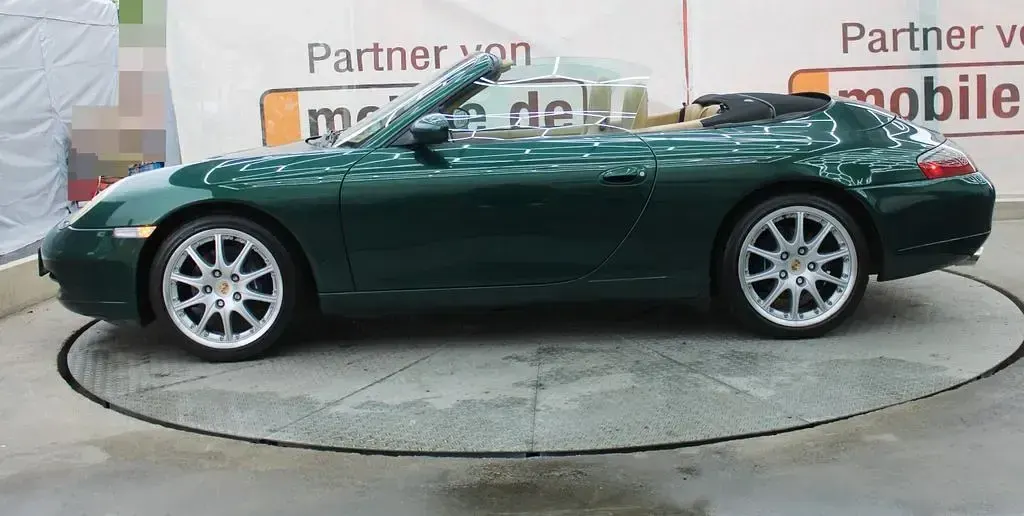 Gebraucht Porsche 911 Carrera Cabriolet 300 PS (220 kW) 2001 Grün Cabrio