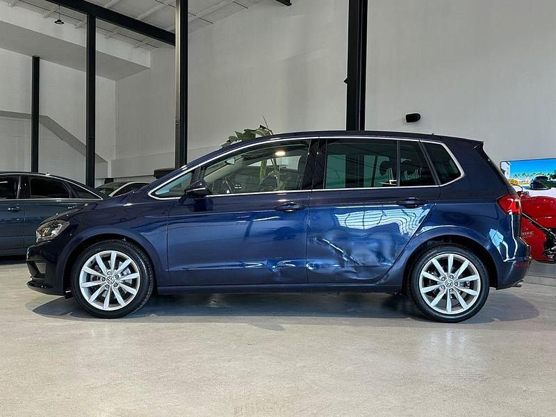 Gebraucht VW Golf Sportsvan Highline 125 PS (91 kW) 2014 Blau Van / Kleinbus