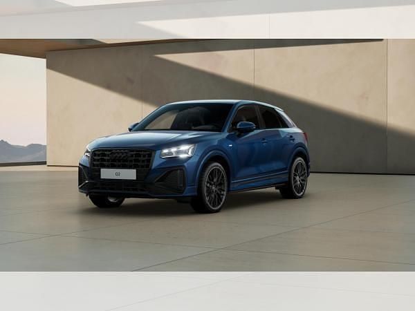 Neu Audi Q2 S-Line 150 PS (110 kW) 2025 Blau (ascariblau metallic) SUV