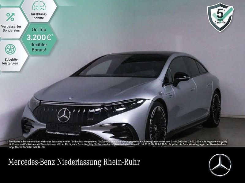 Silber Gebraucht 2023 Mercedes EQS 53 AMG AMG Limousine | 82.990 € (Superpreis) - Bild 1/3