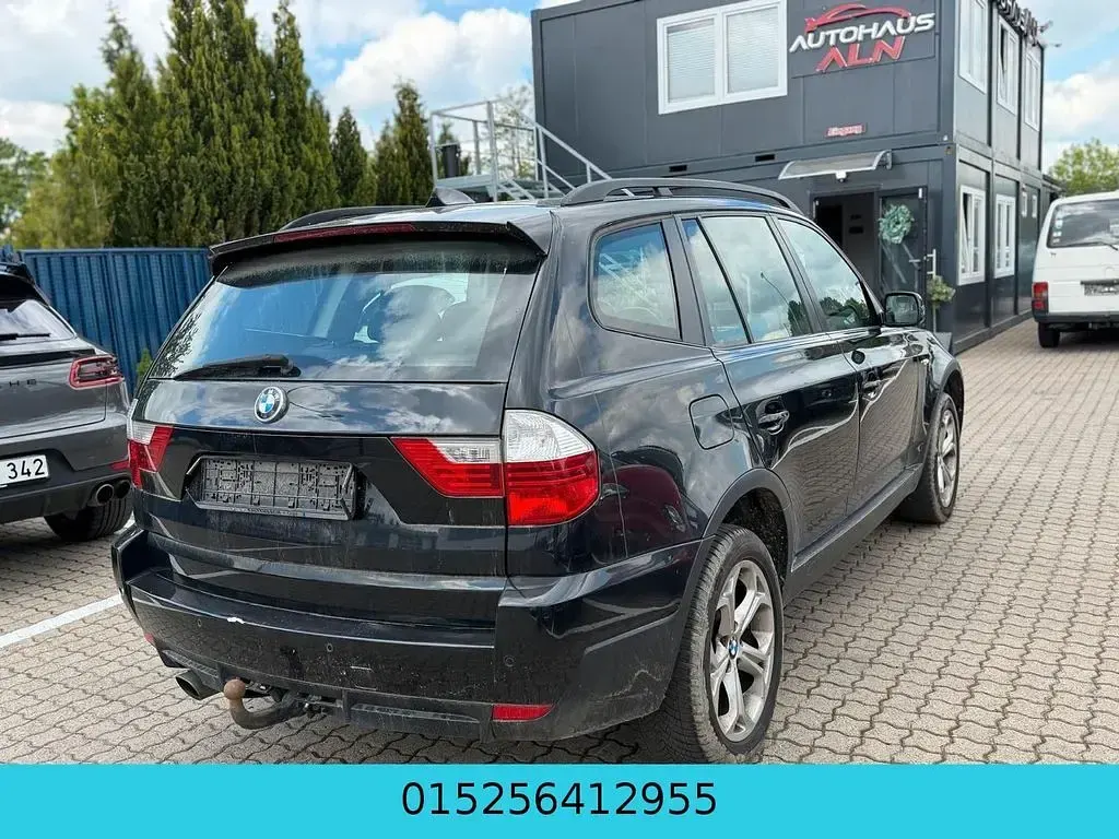 Gebraucht BMW X3 Comfort Edition 177 PS (130 kW) 2009 Schwarz SUV