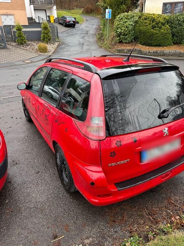 Gebraucht Peugeot 206 109 PS (80 kW) 2006 Rot Kombi