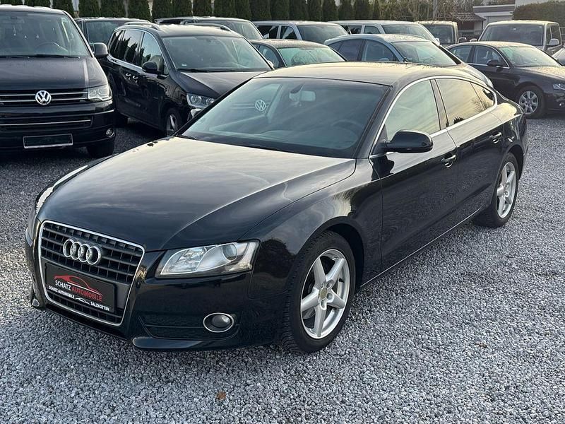 Schwarz Gebraucht 2010 Audi A5 Sportback Sport Kleinwagen | 9.499 € (Fairer Preis) - Bild 1/4