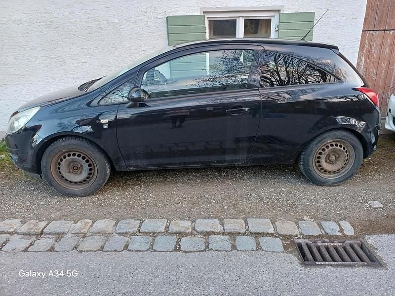 Gebraucht Opel Corsa 75 PS (55 kW) 2010 Schwarz Kleinwagen