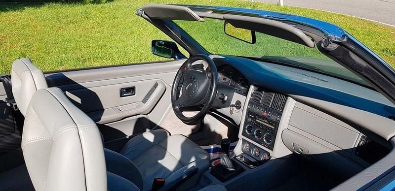 Gebraucht Audi Cabriolet 150 PS (110 kW) 1995 Blau Cabrio