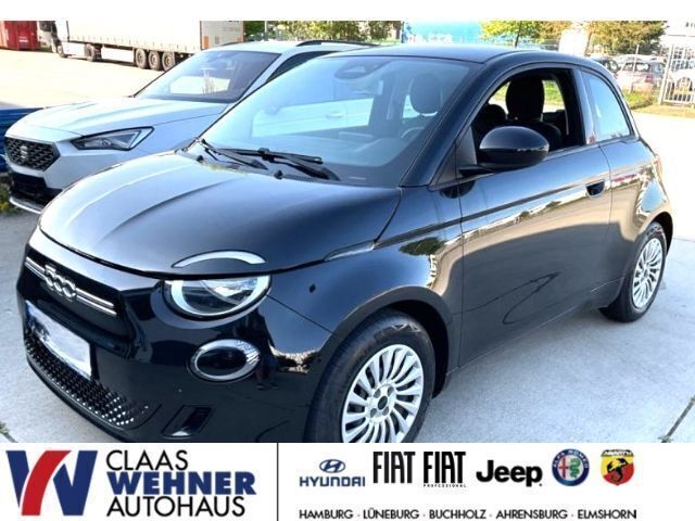 Onyx schwarz) (schwarz Gebraucht 2021 Fiat 500e Action Kleinwagen | 10.440 € (Guter Preis) - Bild 1/4