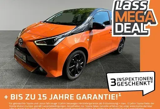 Gebraucht Toyota Aygo X-cite 72 PS (52 kW) 2019 Orange Kleinwagen