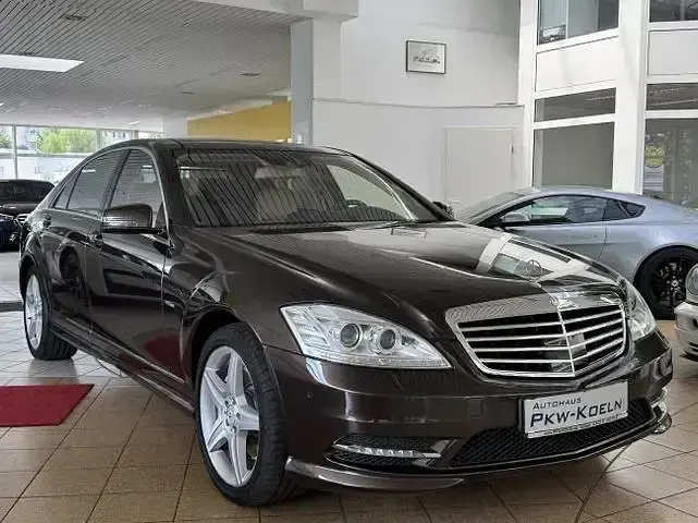 Gebraucht Mercedes S500 AMG line 435 PS (319 kW) 2012 Rocky mountains brown dark (metallic) Limousine