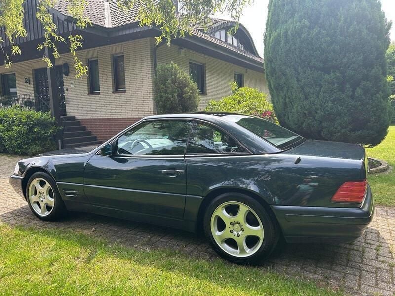 Schwarz Gebraucht 1996 Mercedes SL320 Cabrio | 15.000 € - Bild 1/4