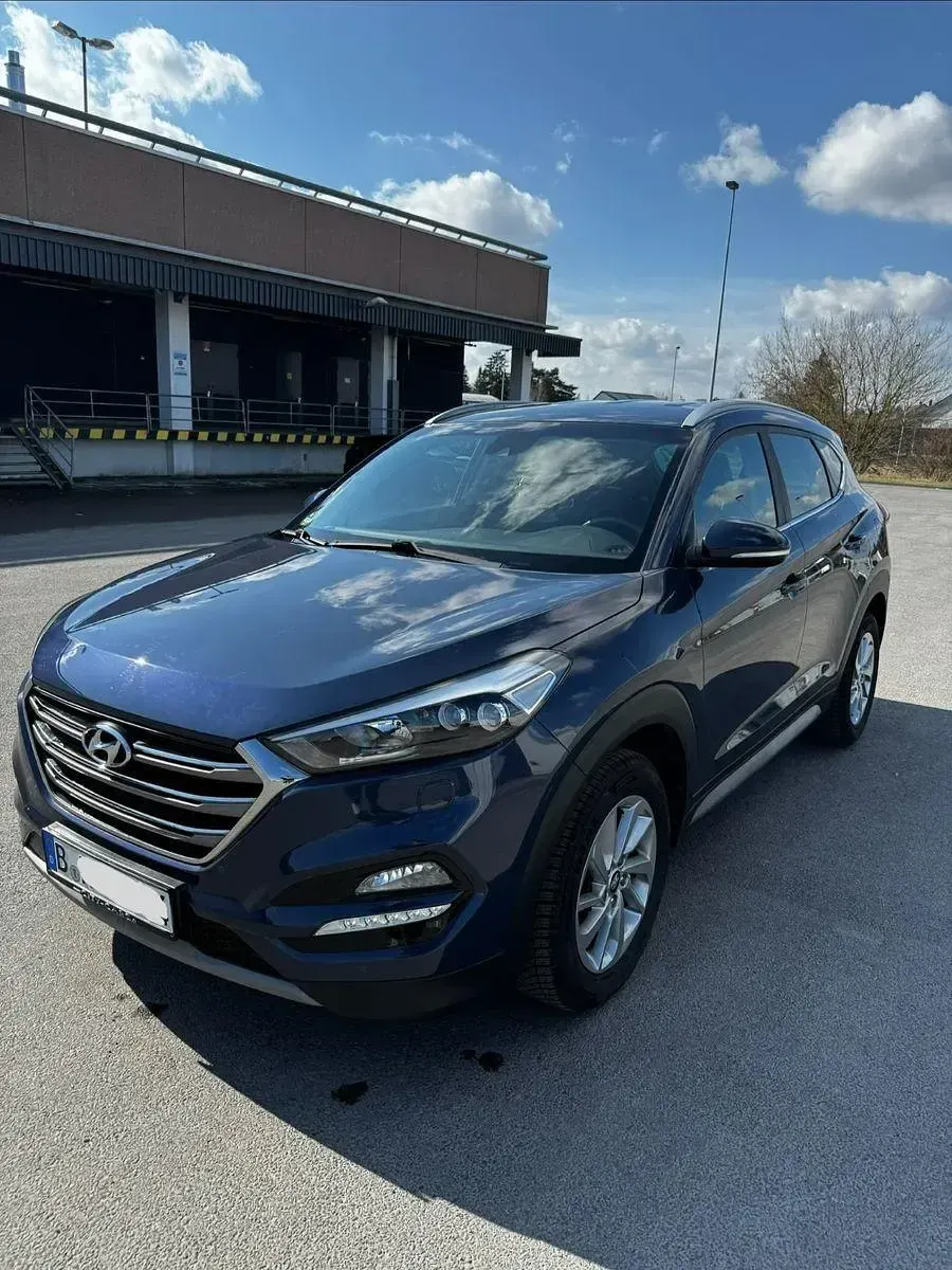 Gebraucht Hyundai Tucson 136 PS (100 kW) 2017 Blau SUV