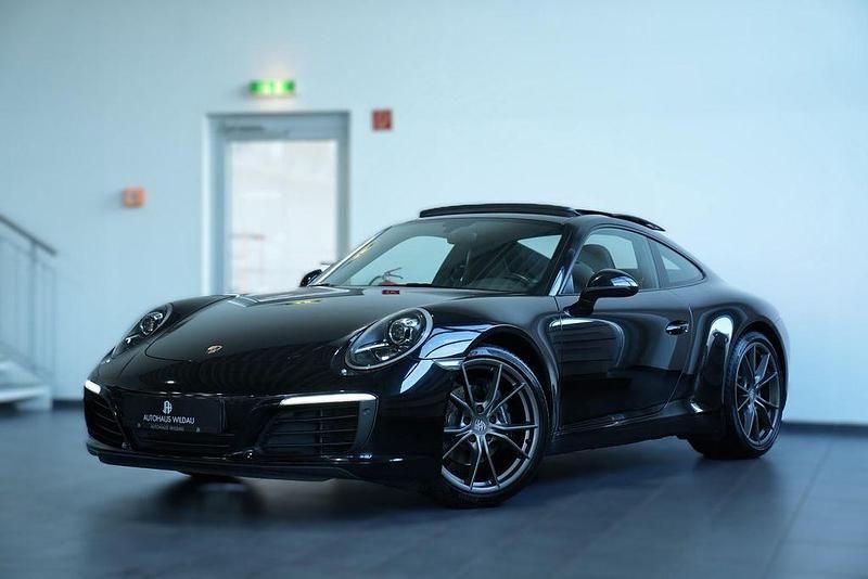 Tiefschwarz Gebraucht 2017 Porsche 911 Carrera | 95.990 € (Fairer Preis) - Bild 1/4