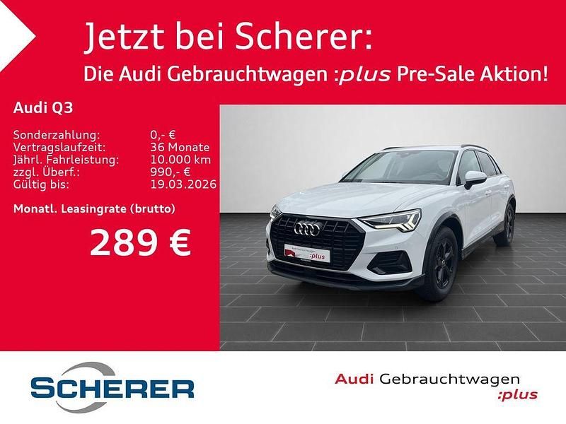 Gebraucht Audi Q3 Ambiente 150 PS (110 kW) 2025 Gletscherweiß metallic (metallic) SUV