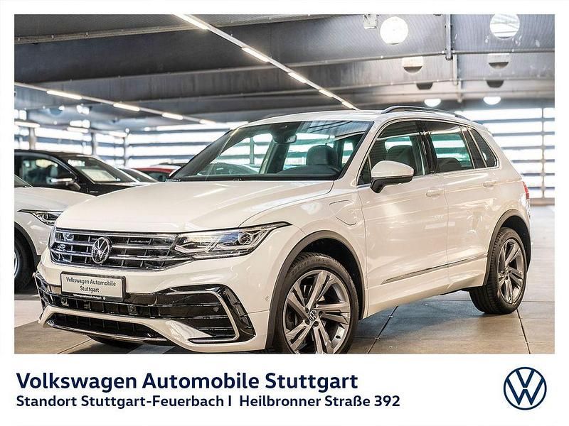 Pure white Gebraucht 2022 VW Tiguan R-line SUV | 31.930 € (Fairer Preis) - Bild 1/4