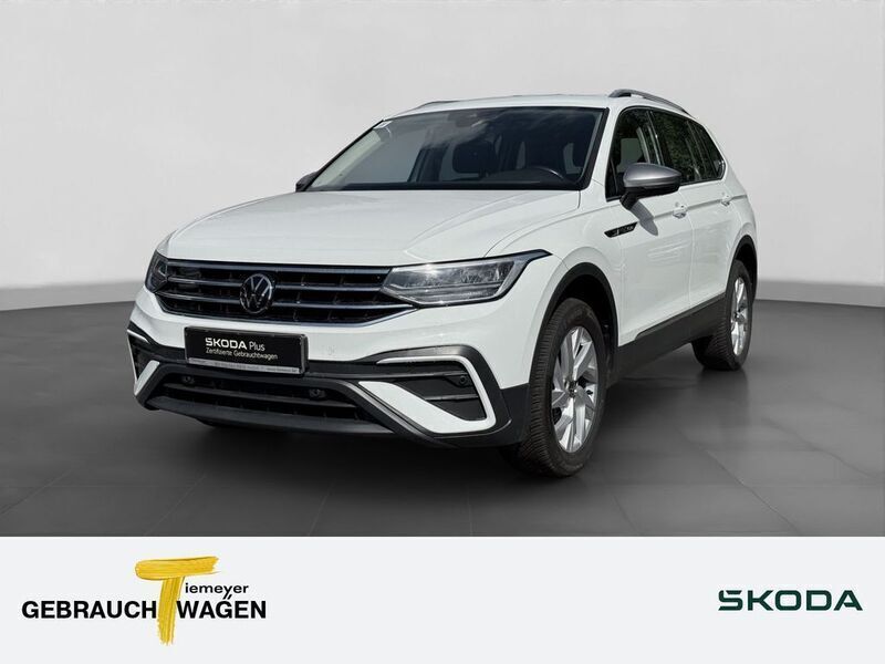 Weiß Gebraucht 2022 VW Tiguan Allspace Life SUV | 32.680 € (Guter Preis) - Bild 1/4