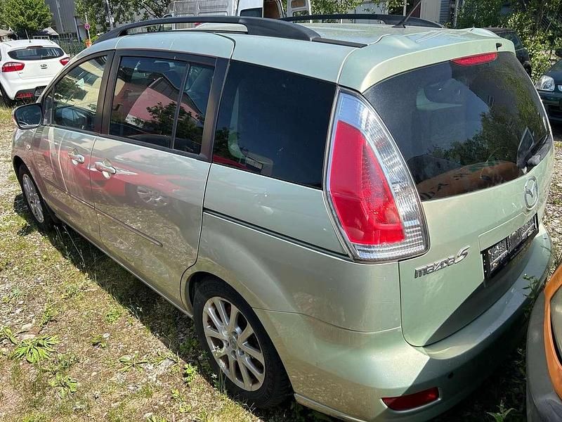 Gebraucht Mazda 5 Exclusive 145 PS (106 kW) 2009 Atongelb metallic Van / Kleinbus