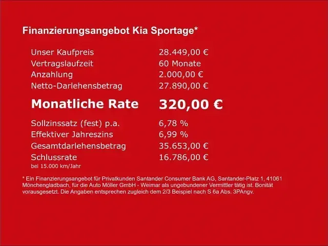 Neu Kia Sportage Vision 150 PS (110 kW) 2026 Blau SUV