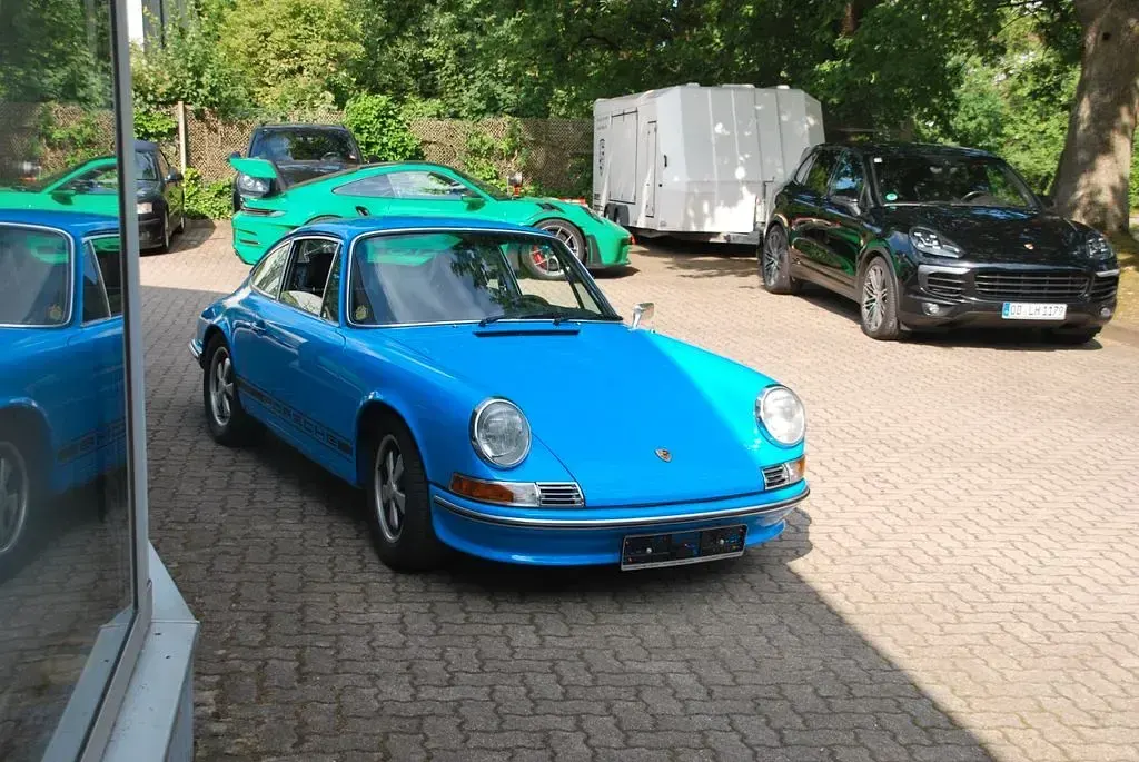 Gebraucht Porsche 911 165 PS (121 kW) 1973 Blau Coupé