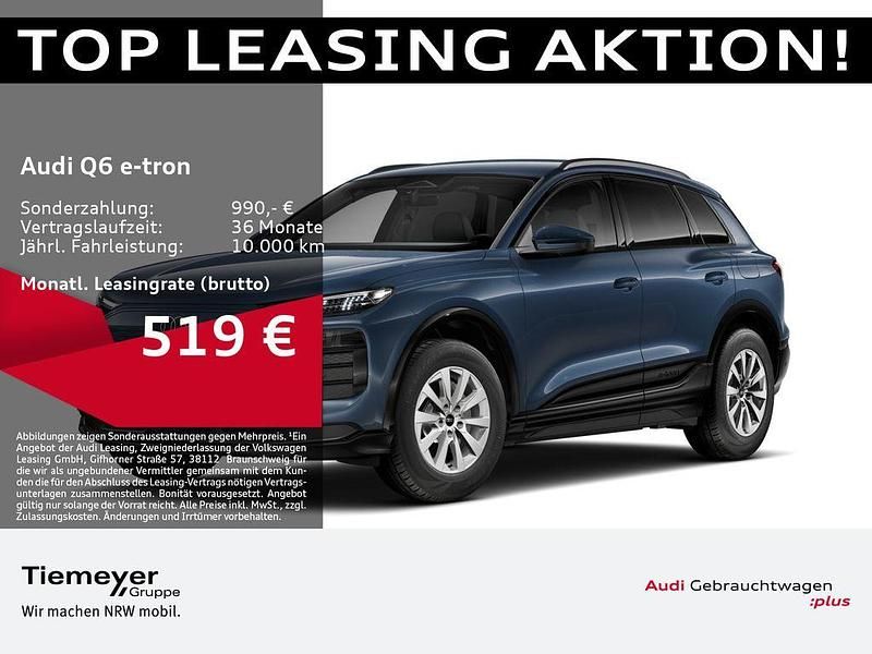 Gebraucht Audi Q6 e-tron 185 kW (252 PS) 2025 Blau SUV