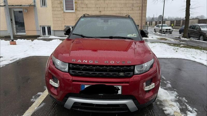 Rot Gebraucht 2012 Land Rover Range Rover evoque Dynamic SUV | 14.500 € (Fairer Preis) - Bild 1/4