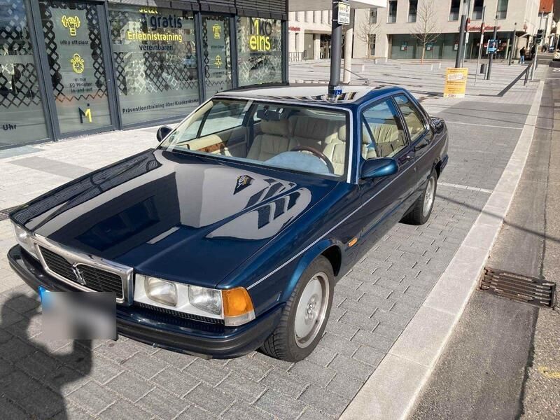 Blau Gebraucht 1990 Maserati 228 Coupé | 18.950 € - Bild 1/4