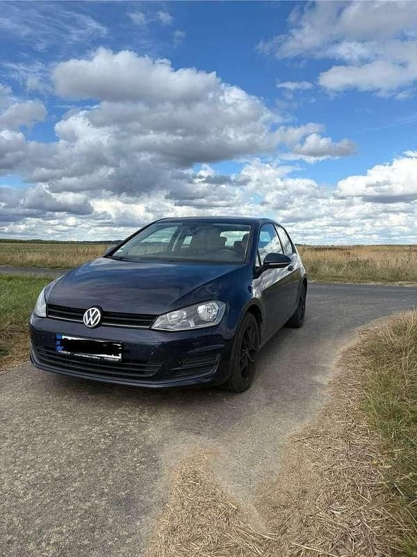 Blau Gebraucht 2013 VW Golf VII Kleinwagen | 6.200 € (Guter Preis) - Bild 1/4