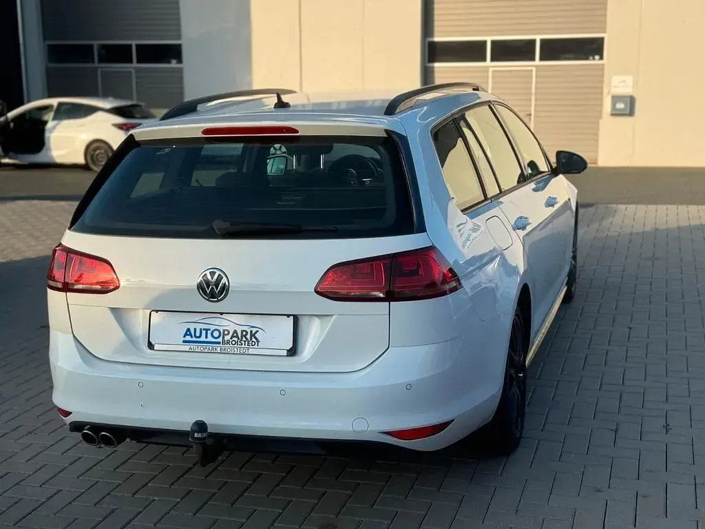 Brugt VW Golf VII GTD 184 HK (135 kW) 2017 Hvid Stationcar