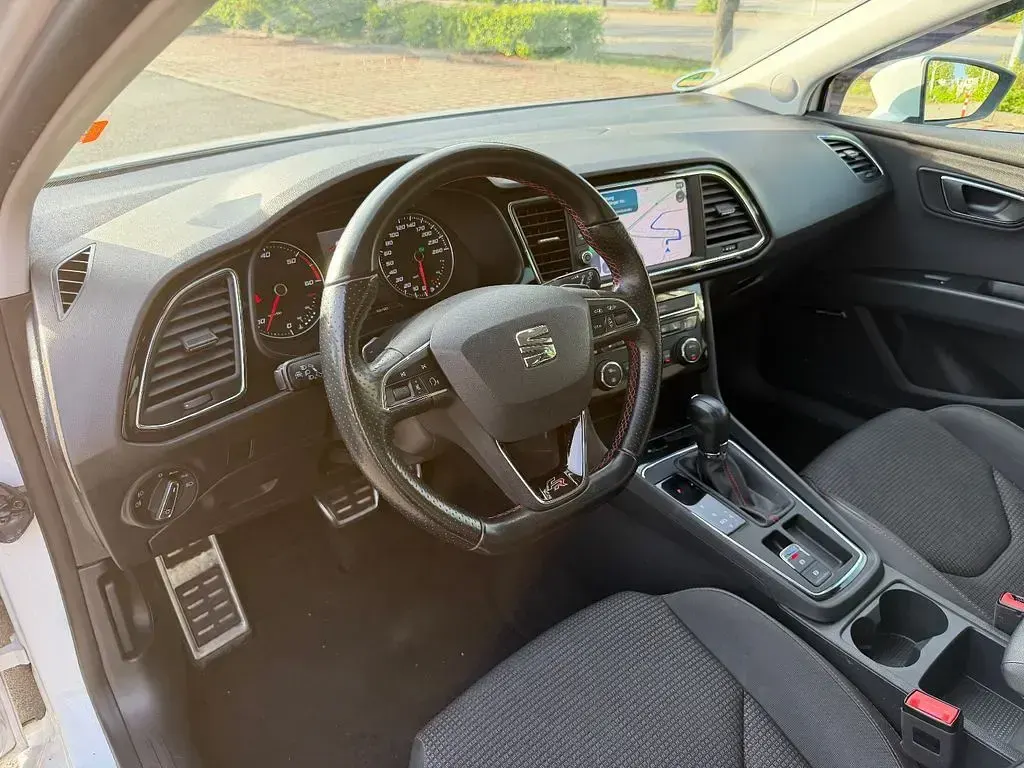 Brugt Seat Leon FR 184 HK (135 kW) 2018 Hvid Sedan