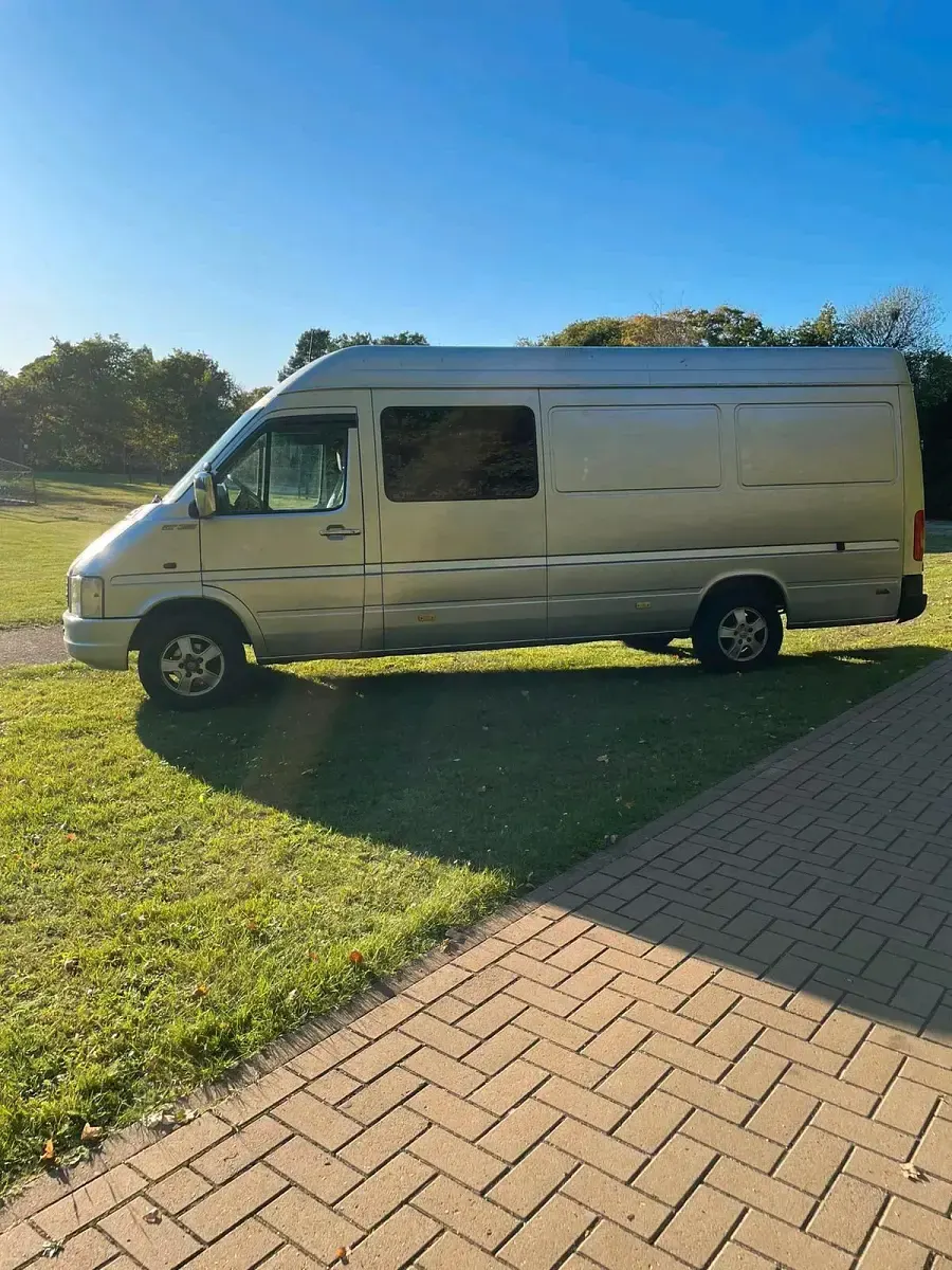 Gebraucht VW LT 109 PS (80 kW) 2004 Silber Van / Kleinbus