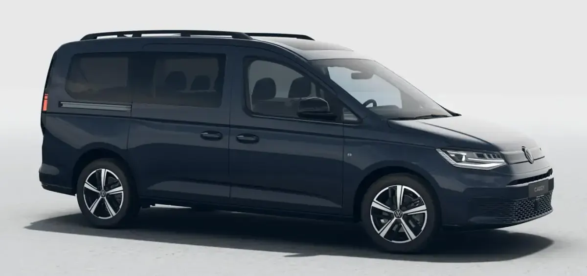 Neu VW Caddy Life 122 PS (89 kW) 2026 Starlight blue metallic Van / Kleinbus