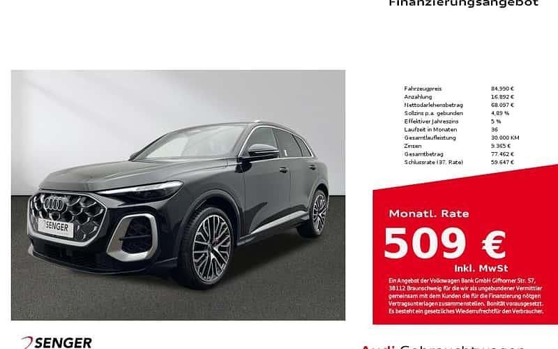 Schwarz Gebraucht 2025 Audi SQ5 Ambiente SUV | 84.990 € (Fairer Preis) - Bild 1/4