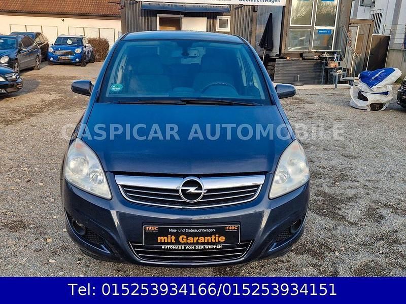Gebraucht Opel Zafira Edition 140 PS (102 kW) 2008 Blau Van / Kleinbus