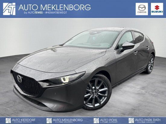 Machine gray Neu 2025 Mazda 3 Exclusive-Line Limousine | 32.990 € - Bild 1/4