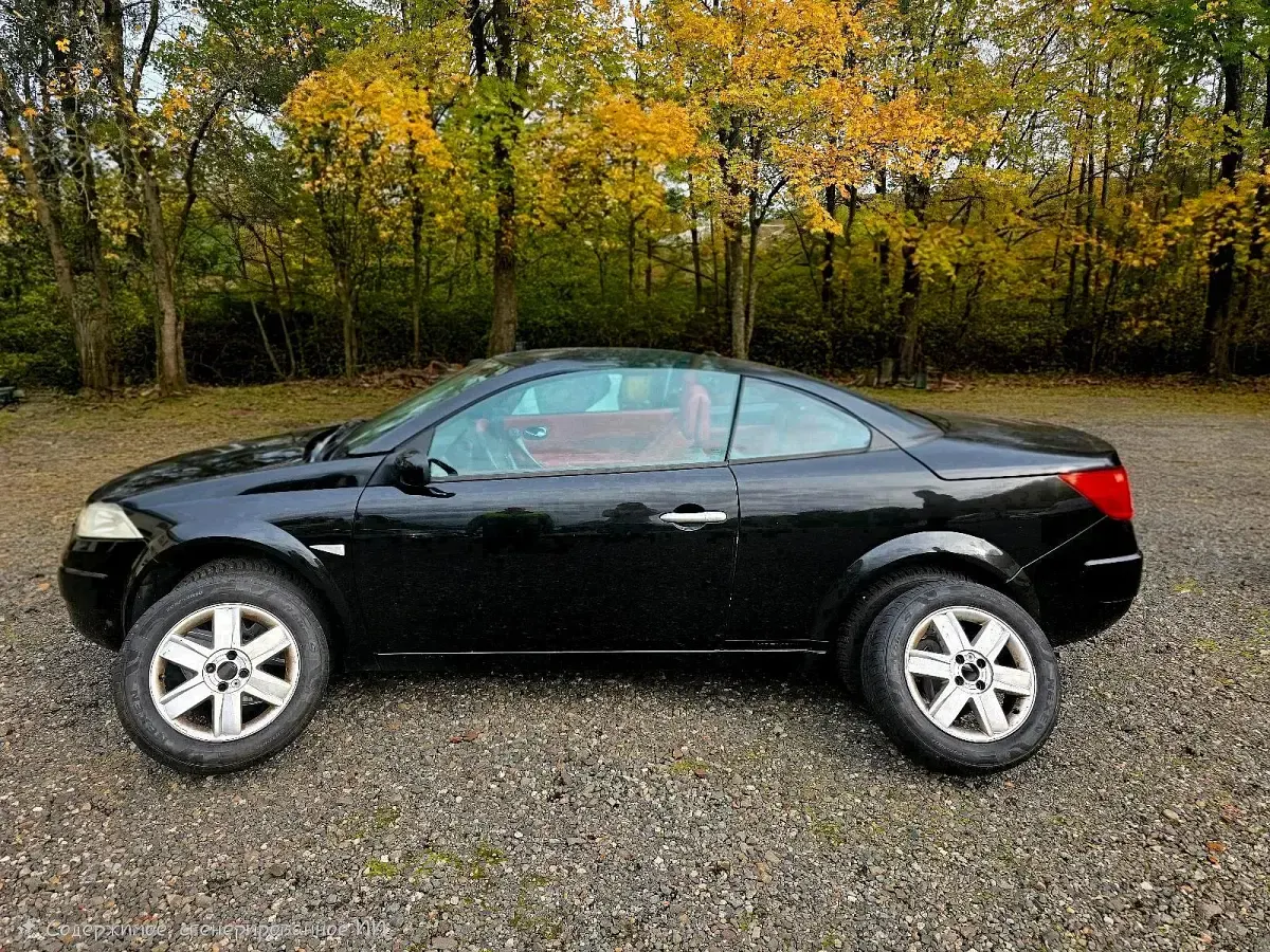 Gebraucht Renault Mégane Cabriolet 2004 Schwarz Cabrio