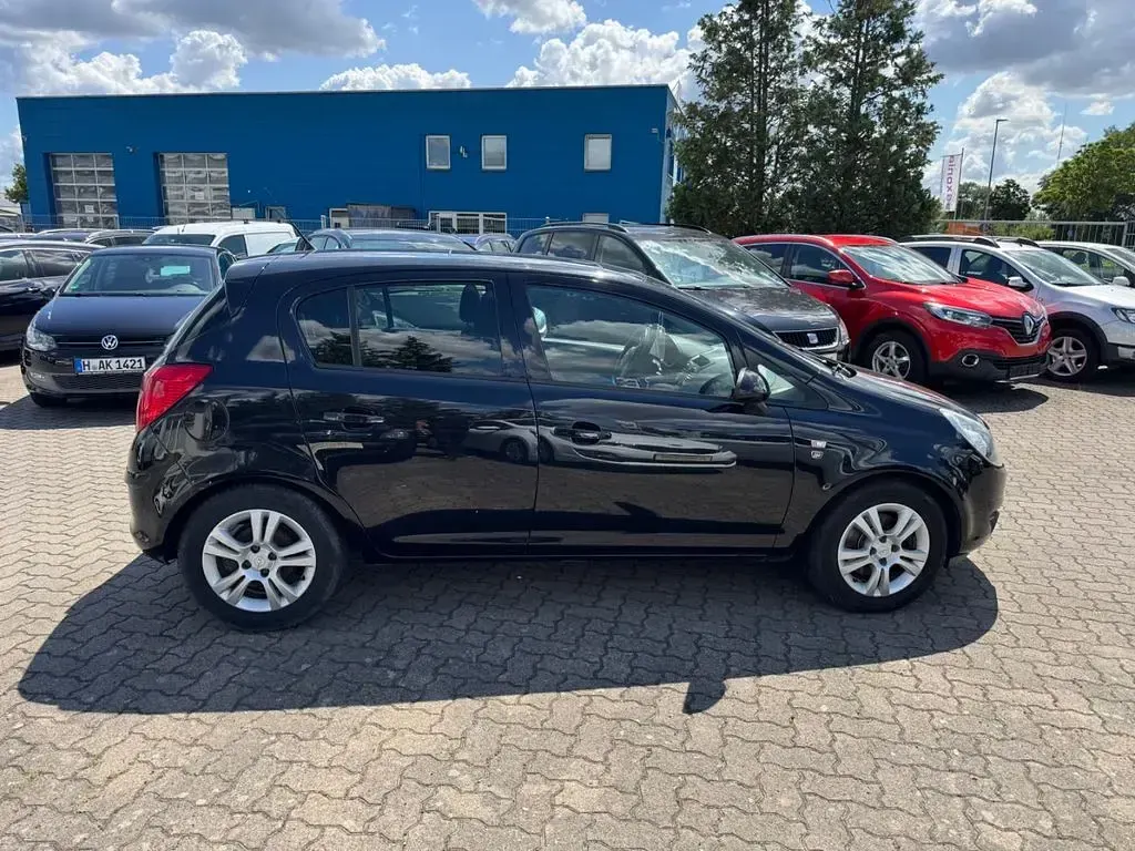 Gebraucht Opel Corsa Edition 90 PS (66 kW) 2010 Schwarz Kleinwagen