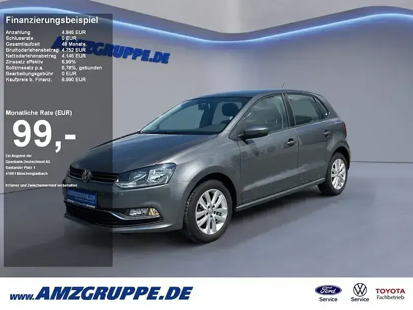 Gebraucht VW Polo Comfortline 90 PS (66 kW) 2015 Kleinwagen