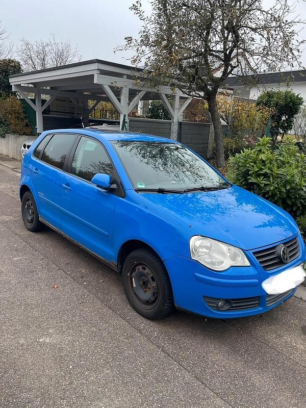 Gebraucht VW Polo 2007 Blau Kleinwagen