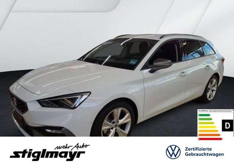 Nevada weiss Gebraucht 2025 Seat Leon FR-Line Kombi | 28.490 € (Fairer Preis) - Bild 1/4