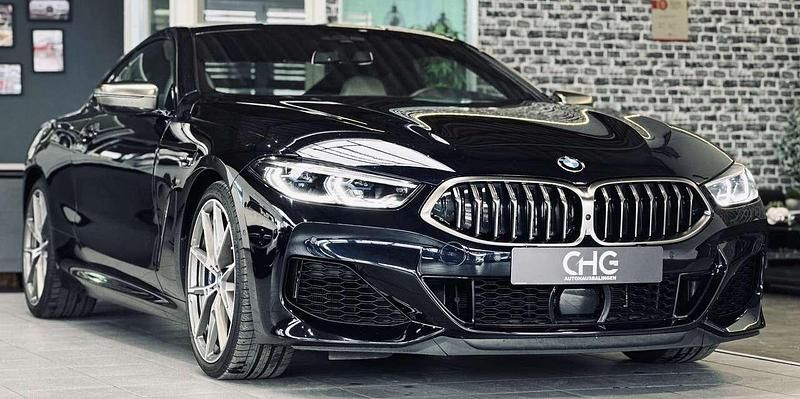 Carbonschwarz Gebraucht 2019 BMW M850 Performance Coupé | 69.990 € - Bild 1/4