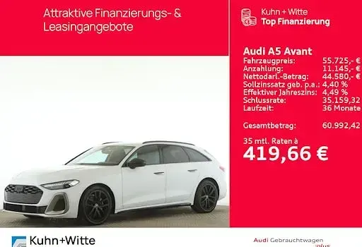Second-hand Audi A5 Edition .1 204 CP (150 kW) 2025 Alb Break