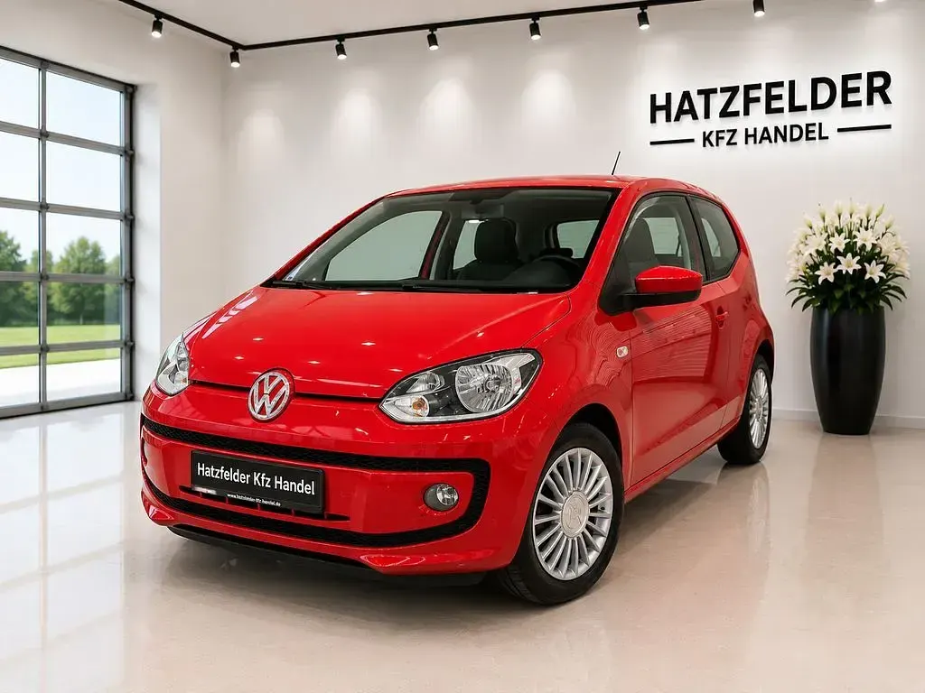 Gebraucht VW up! high up! 75 PS (55 kW) 2015 Rot Kleinwagen